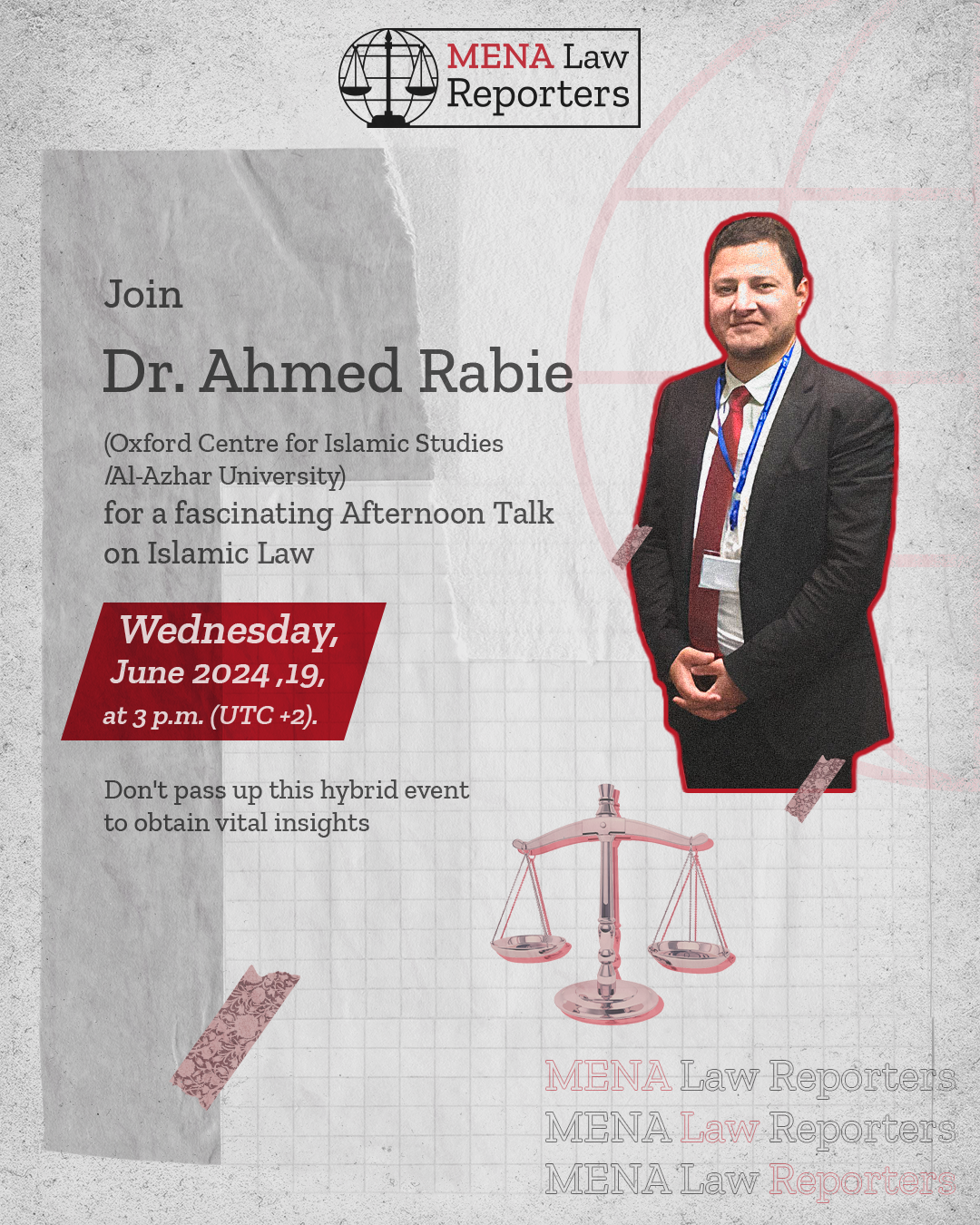 Join Dr. Ahmed Rabie (Oxford Centre For Islamic Studies/Al-Azhar ...