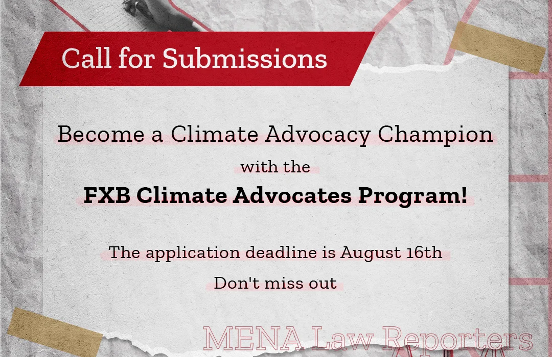 Climate Advocacy Champion